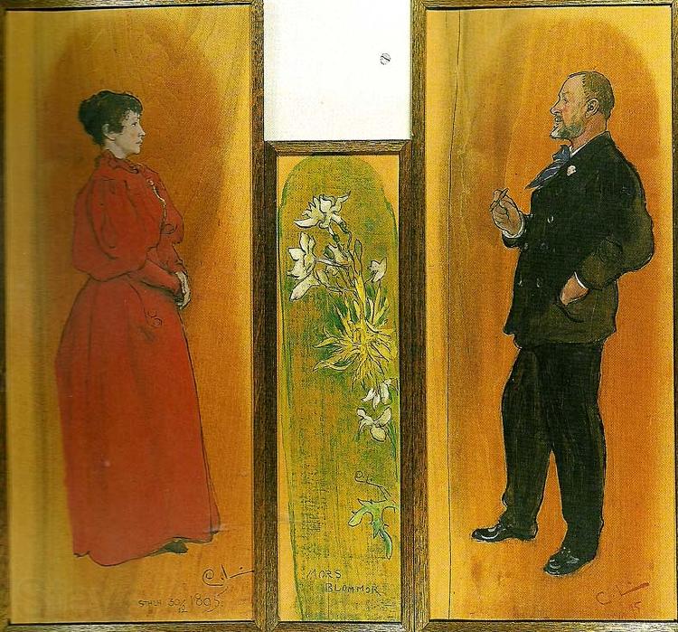 Carl Larsson familjen borjeson Germany oil painting art